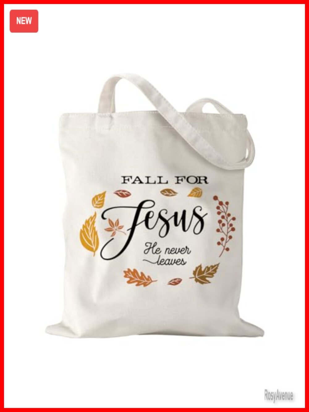 Canvas Tote Bag Reusable Polyester Cotton Women's Gift